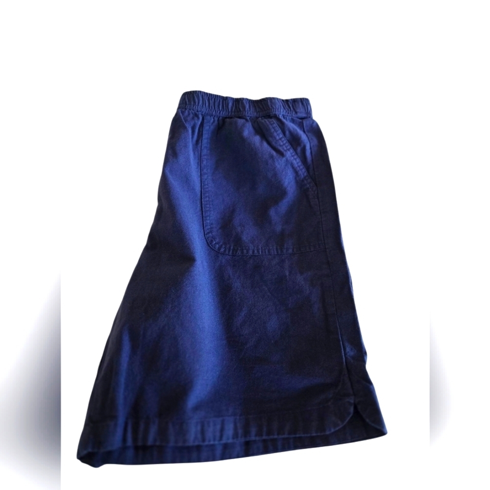 Coral Bay Womens Navy Blue Casual Pull Up Shorts Size Large - Picture 3 of 5